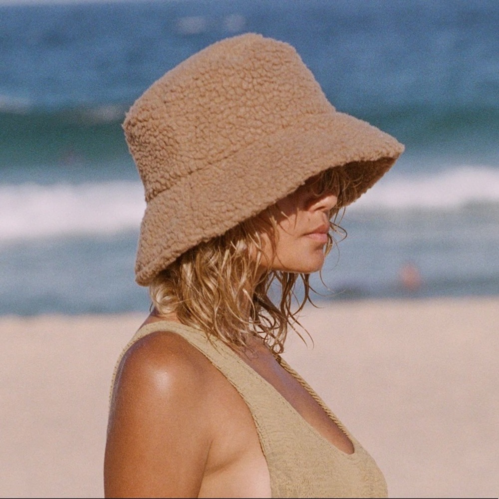 Lack of Color Teddy Bucket Hat